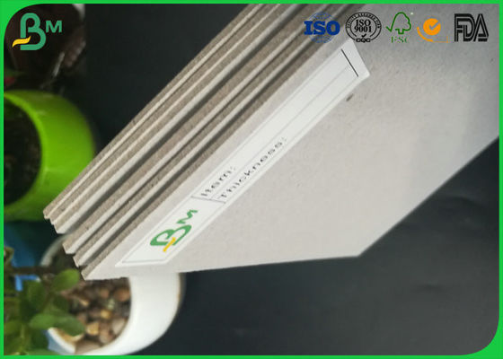 300gsm a 2600gsm suavidad de alta calidad del FSC Grey Chipboard para hacer muebles