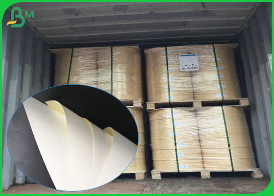 Papel revestido brillante impermeable de 100gsm 120gsm 140gsm 160gsm PE para los paquetes de la comida