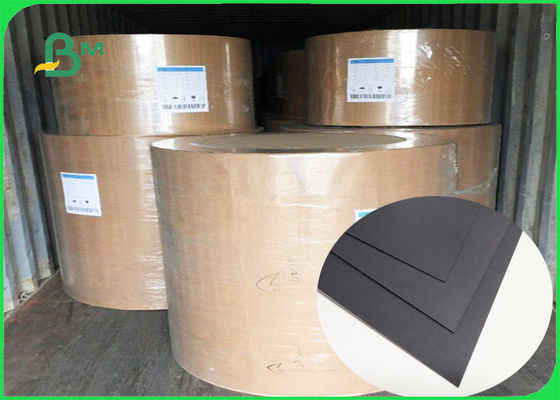 El SGS FDA del FSC certificó la cartulina del negro de 350gsm 400gsm para las cubiertas del cuaderno