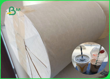anchura blanca interna el 15MM del papel de paja de la categoría alimenticia 120gsm para hacer la paja de papel
