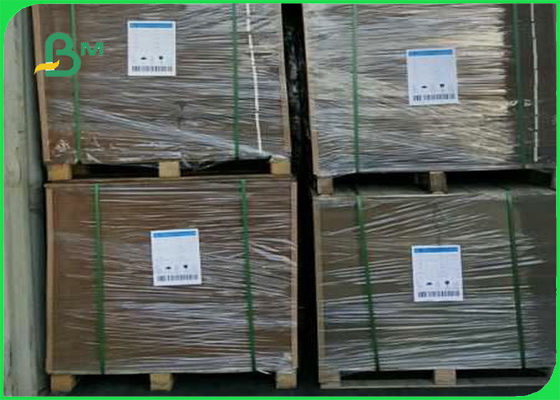 El FSC aprobó el papel a dos caras revestido del gris de la parte posterior del blanco del peso 350g Couche de la pulpa del papel usado del tablero el 100%