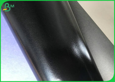 Papel lavable negro brillante/los 0.3MM del arte de la tela HASTA el rollo del papel de los 0.8MM Untear