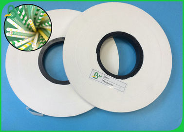 papel de paja blanco degradable del color 60GSM para la paja de los papeles material