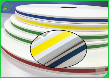 el papel blanco y el color de 60gsm 120gsm Kraft modelaron el papel del arte para los tubos de papel de la paja