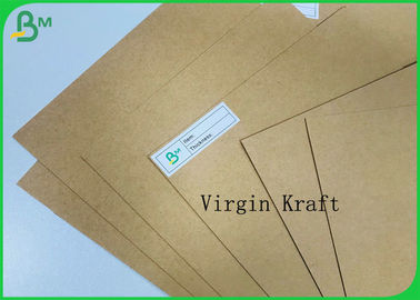 Hoja 130gr del papel del arte de Kraft del rollo de Brown del tablero de caja de la categoría alimenticia a la pulpa de la Virgen 350gr