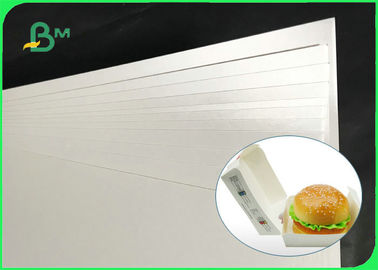Aceite - la prueba el papel laminado cubierto PE 350gsm + 15g para la comida empaqueta las cajas
