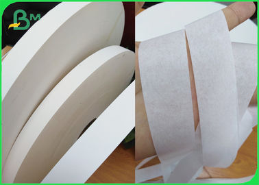 Bobina blanca de la anchura de Straw Wrapping Paper 26.5m m del color del SGS 28gsm