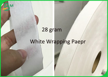 Anchura blanca descomponible del rollo 30m m del papel de embalaje de la paja del arte 24gram 28gram de Kraft