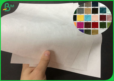 Papel de impresión de 1073D 1082D de color blanco de tejido recubierto de un lado