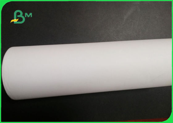 rollo ancho blanco sin recubrimiento 80gsm del papel de trazador del chorro de tinta del papel del formato