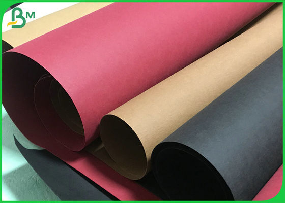 El sólido material de la tela impermeable gruesa de 0.55M M coloreó el papel de Kraft lavable