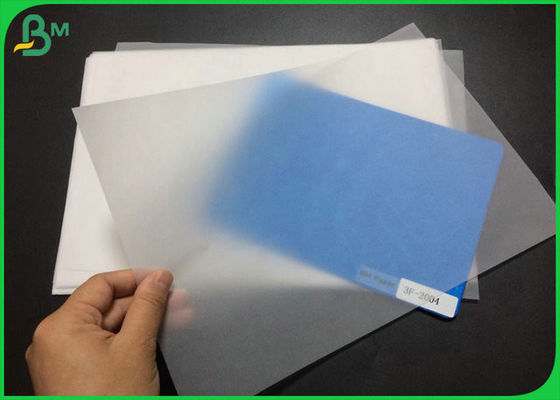 Tamaño de papel transparente respetuoso del medio ambiente A4 de trazado 50gr a la impresión en offset