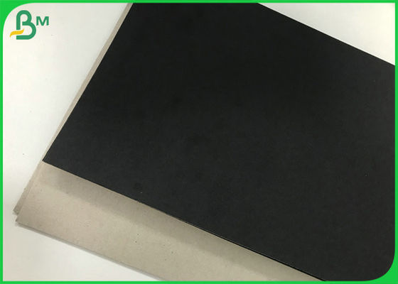 1.5m m Clay Grey Backing Paper Board Sheet coloreado negro 2m m grueso para el embalaje