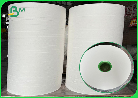 28gram biodegradable Straw Wrapping Paper blanco 26m m/35m m * los 5000m Rolls