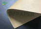 rollo del tablero de 80gsm 100gsm 120gsm Brown Kraft para las bolsas de papel
