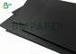 hoja de papel de tarjetas negra llena laminada 2m m gruesa del tablero de 1.5m m para la caja de empaquetado