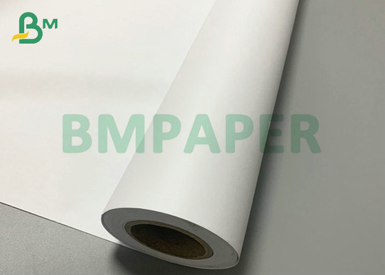 papel de trazador de Drawing Paper cad del ingeniero 80g embalaje del cartón de 3&quot; del 150m