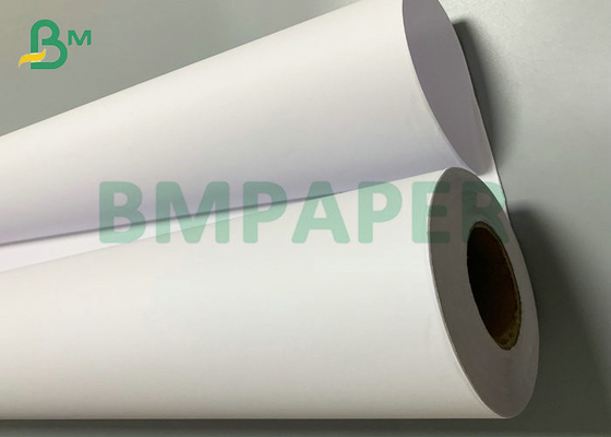 papel de trazador de Drawing Paper cad del ingeniero 80g embalaje del cartón de 3&quot; del 150m