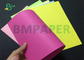 Papel sin recubrimiento ligero verde del color de 180Gram 210Gram Bristol del rosa para imprimir