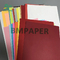 Color rojo Bristol Paper sin recubrimiento 70gsm a los materiales múltiples del arreglo para requisitos particulares del color 250gsm