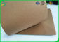 Tablero de papel 80gsm - 350gsm del trazador de líneas de Brown Kraft que estira la resistencia para el papel del bolso del cemento