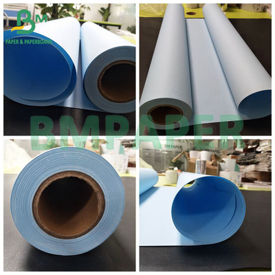 24 pulgadas 50 yardas de doble cara CAD Plan de papel 20 libras para el mapeo electrostático