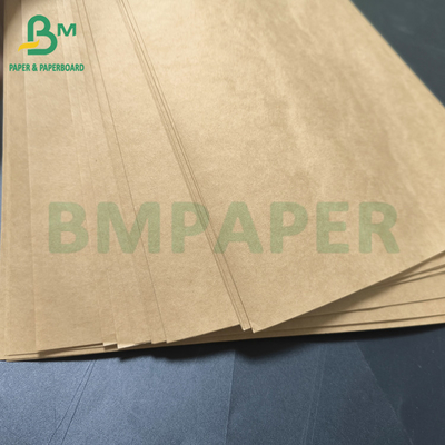 65 - 150gm Papel Kraft flexible y extensible de alto estiramiento para embalaje en polvo