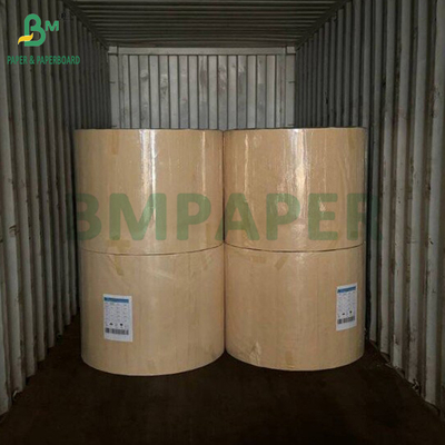 35gm 40gm Resistente a altas temperaturas Papel blanco resistente a la grasa Jumbo Rolls para hornear y cocinar