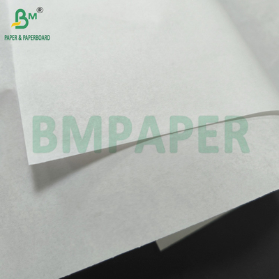 Papel plano a prueba de grasa bolsas de sándwich de papel kit 7 envoltorios de alimentos color blanco natural