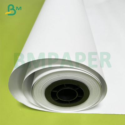 24# 28# Color Poster Coated Bond Paper Rollo blanco para impresora de inyección de tinta de gran formato