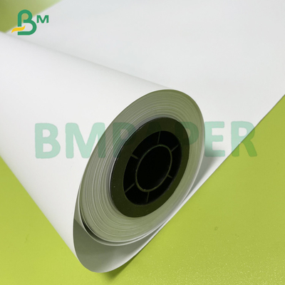 24# 28# Color Poster Coated Bond Paper Rollo blanco para impresora de inyección de tinta de gran formato