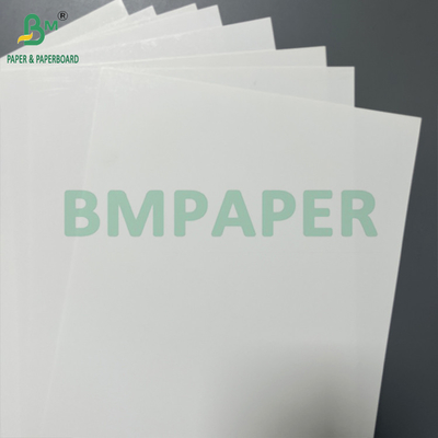 Papel térmico sintético de un lado y dos lados recubierto de blanco 120 180 micrones