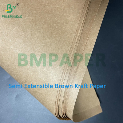 75 grs 80 grs Saco de cemento semi-extensible marrón de papel kraft 1020 mm 1120 mm