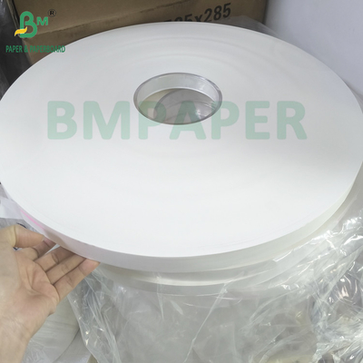 24 gramos de papel blanco y de color para beber paja envoltura individual de 25,5 mm rollo de 32 mm