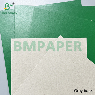 Buena rigidez 1,2 mm Gris espalda verde cartón lacado laminado