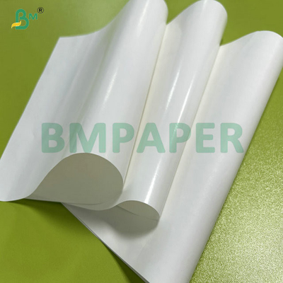 67 gramos Papel recubrido de cromo de una sola cara resistente a la congelación para etiquetas de cerveza 70 x 100 cm