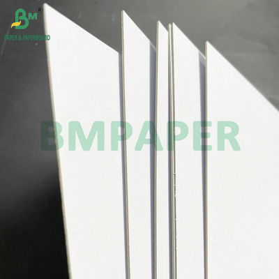 Cara blanca espalda blanca cartón rígido cartón laminado 1,5 mm 2 mm para cajas