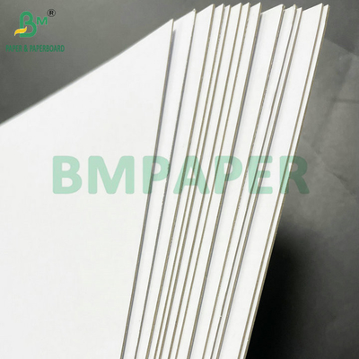 Cara blanca espalda blanca cartón rígido cartón laminado 1,5 mm 2 mm para cajas