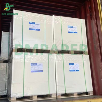 Cara blanca espalda blanca cartón rígido cartón laminado 1,5 mm 2 mm para cajas