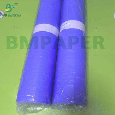 Papel de gráfico de un solo lado de color azul Plan de arquitectura Papel de dibujo Rollos