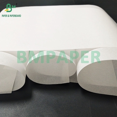 Papel a prueba de grasa blanqueado puro para envolver kebabs