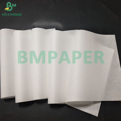 Papel a prueba de grasa blanqueado puro para envolver kebabs