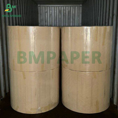 Pulpa de madera virgen 70g 80g 90g Bolsas de papel de cemento Kraft natural