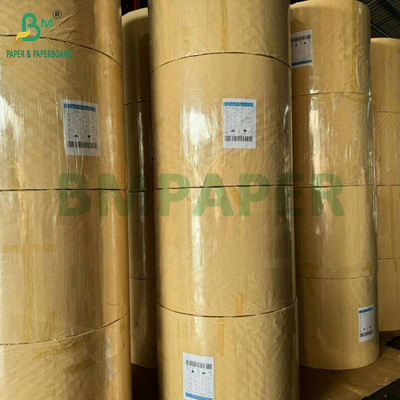 Pulpa de madera virgen 70g 80g 90g Bolsas de papel de cemento Kraft natural
