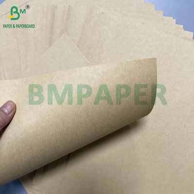 500 mm Alta resistencia 70 90 GSM Marrón Papel Kraft puro Rollo de paquete