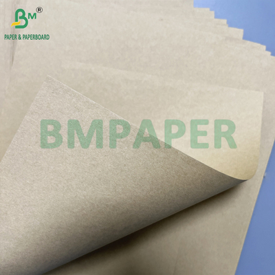 500 mm Alta resistencia 70 90 GSM Marrón Papel Kraft puro Rollo de paquete