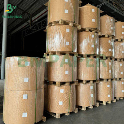 Papel de embalaje para sándwiches a prueba de grasa marrón de 35 gm 40 gm para cestas de alimentos 700 mm