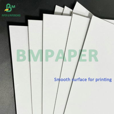 Fuerte rigidez 1 mm 1,5 mm Blanco superior Blanco trasero cartón duro laminado
