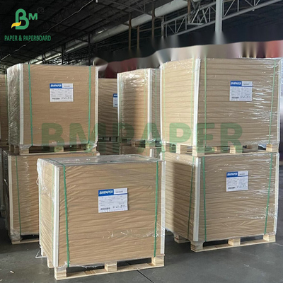 Fuerte rigidez 1 mm 1,5 mm Blanco superior Blanco trasero cartón duro laminado