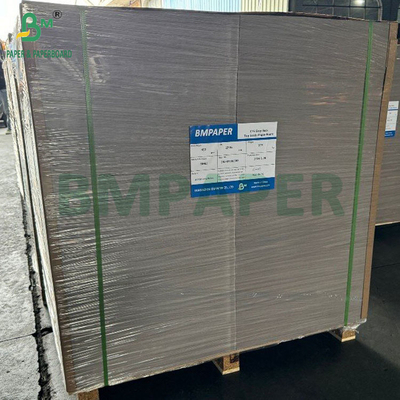 400 gm 450 gm cartón C1S Grigio de espalda de papel duplex Hojas de papel 65 x 45 cm